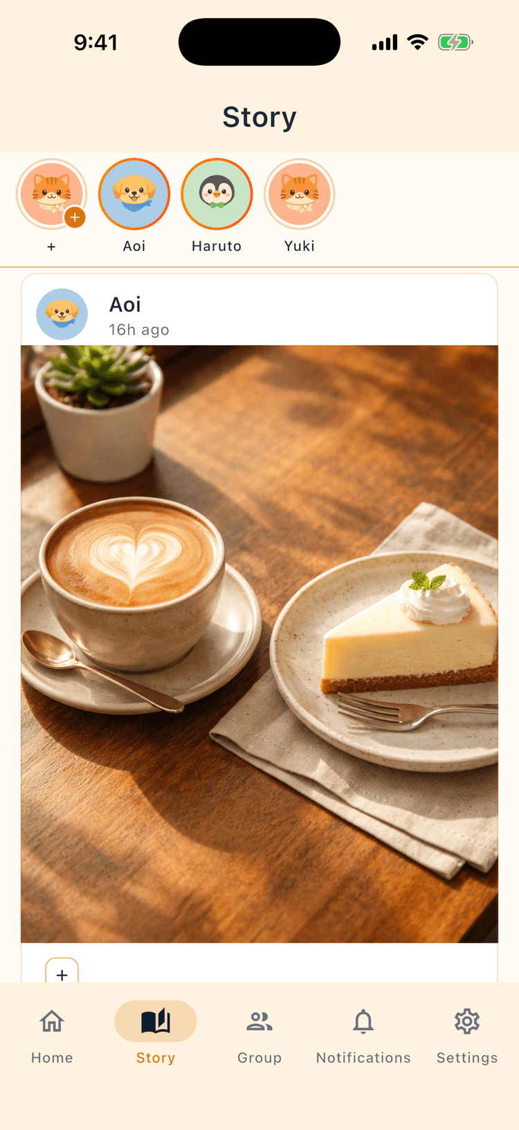 Share moments that matter - Private within your family group